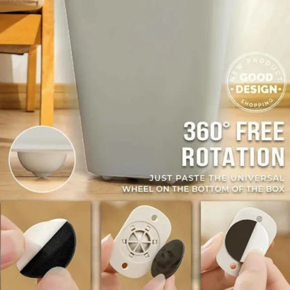 Furniture Moving Wheel Stainless With 360 Degree Rotation