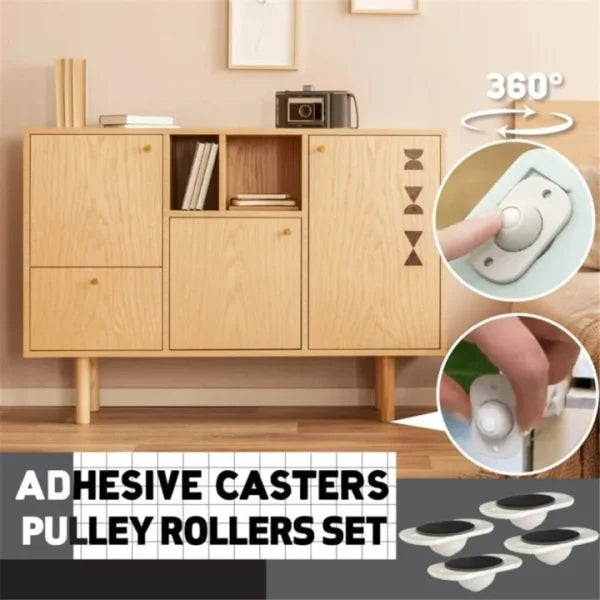 Furniture Moving Wheel Stainless With 360 Degree Rotation