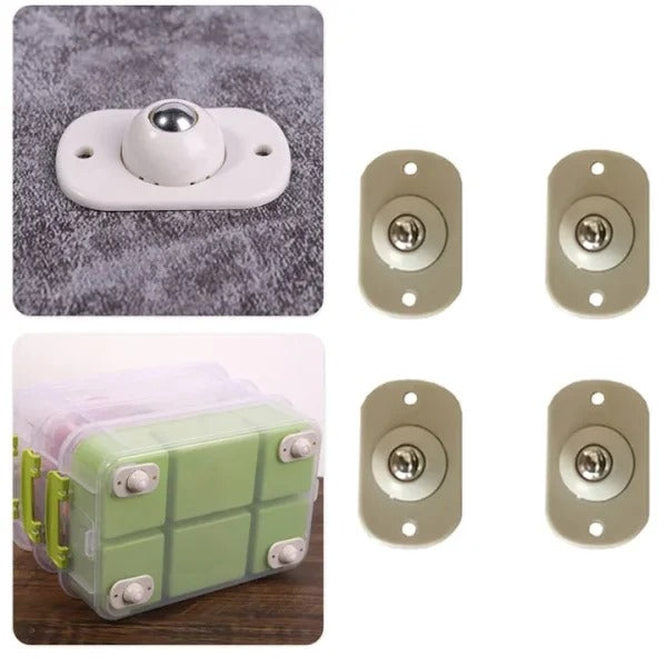 Furniture Moving Wheel Stainless With 360 Degree Rotation