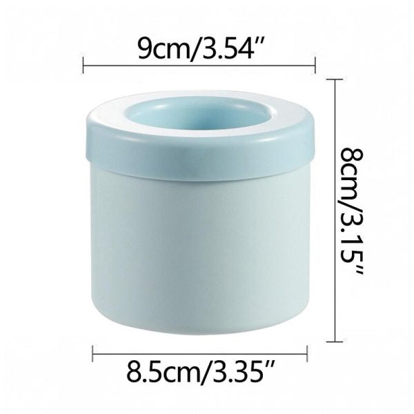 Silicone Ice Cube Maker &amp; Ice Bucket Cup Mold